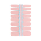 Cece nail polish wrap sheet in muted rose-pink