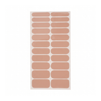 Iced Latte nail polish wrap sheet in creamy beige