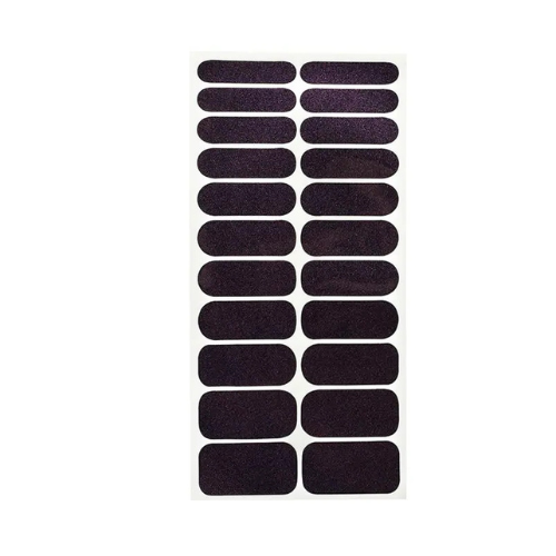 Pearl Jam nail polish wrap sheet in deep plum pearlescent shimmer