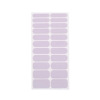 Very Berry 22-strip nail polish wrap sheet in pastel lilac